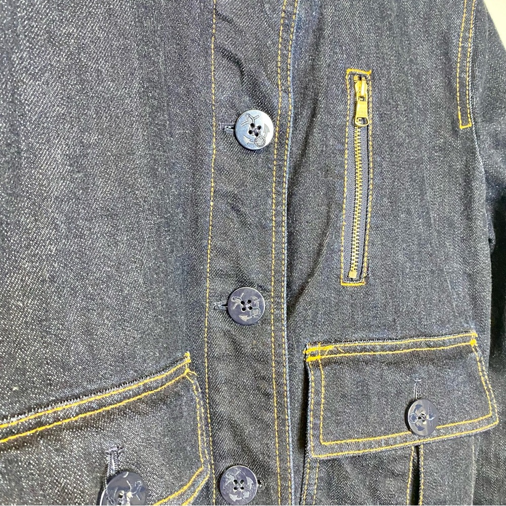 Ralph Lauren quilted denim bomber jacket - Picture 4 of 11